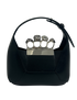 Jewelled Hobo Mini, 790&euro;, Bolso, Negro, Animal - Piel, Vista trasera